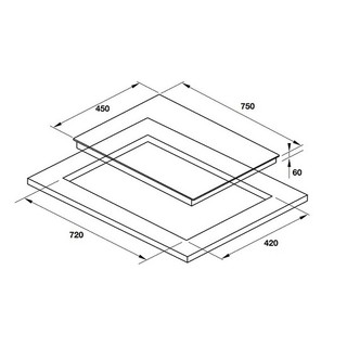 Bếp từ đôi Hafele HC-I752B 536.61.787