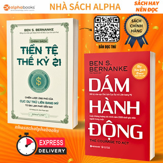 Lẻ/Combo Sách Hay: Chính Sách Tiền Tệ Thế Kỷ 21 + Dám Hành Động - Hồi Ký Của Cựu Chủ Tịch Cục Dự Trữ Liên Bang Mỹ