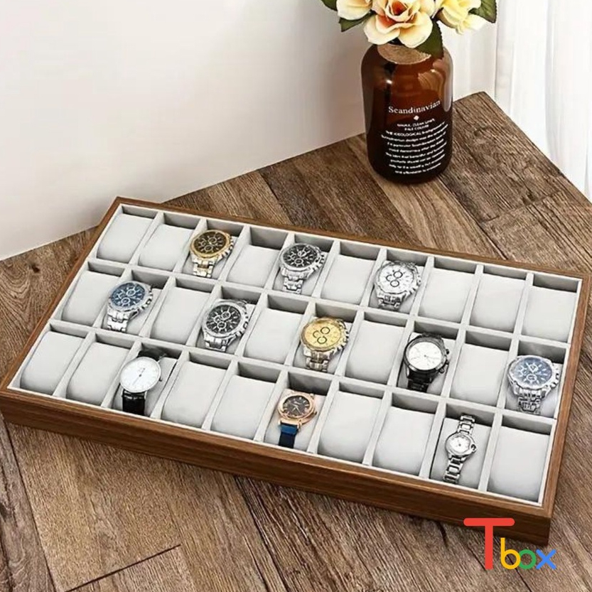 Khay trưng bày 30 chiếc đồng hồ dành cho cửa hàng chuyên bán đồng hồ SKT61
