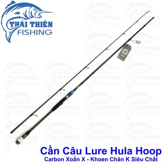 Cần Câu Lure Hula Hoop Carbon Xoắn X Khoen Chân K Siêu Chất Máy Đứng Chuyên Lóc, Chẽm, Tráp