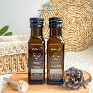 Dầu ép lạnh hạt chia Wolfberry cao cấp 100ml cho bé ăn dặm từ 6m+