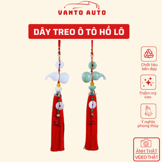 Dây treo xe ô tô phong thuỷ hồ lô - khánh treo xe ô tô phong thủy hồ lô