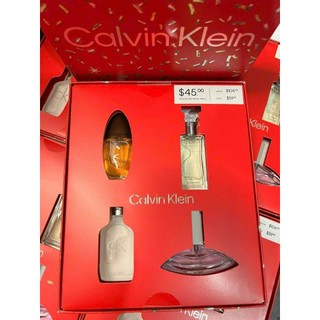 Set 4 chai nước hoa Calvin Klein mini * 15 ml
