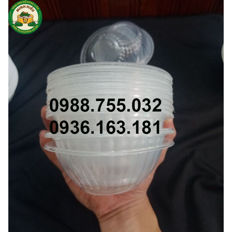 50c bát nhựa dùng 1 lần tô canh,cơm, nước chấm