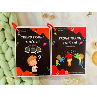 [Autismshop]Học liệu trong tranh thiếu gì