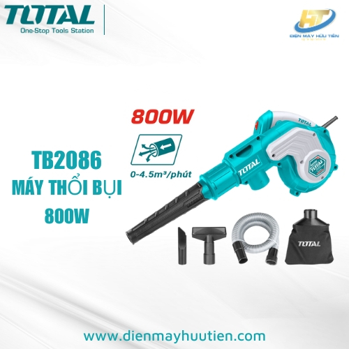 Máy thổi bụi 800W Total TB2086