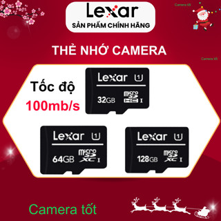 Thẻ nhớ Camera 32GB 64GB 128GB Lexar Class 10 tốc độ 100Mb/s - Chính Hãng bảo hành 3 năm