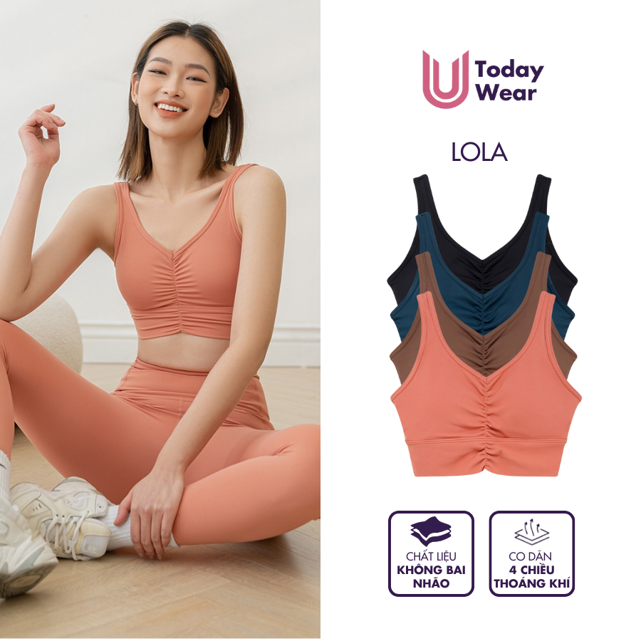 Áo tập bra gym yoga thể thao nữ Lola gợi cảm Today U Wear