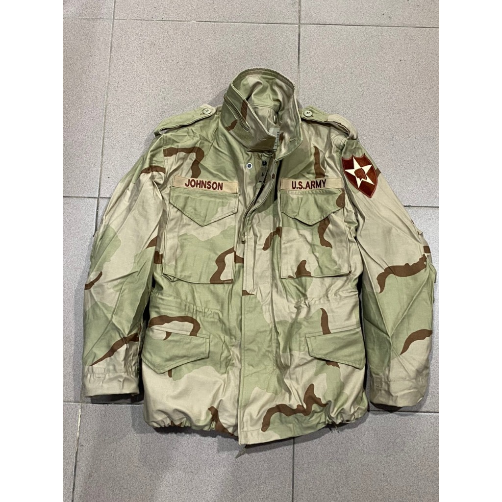 Tem US ARMY chất liệu vải bố dùng để may hoặc dán
