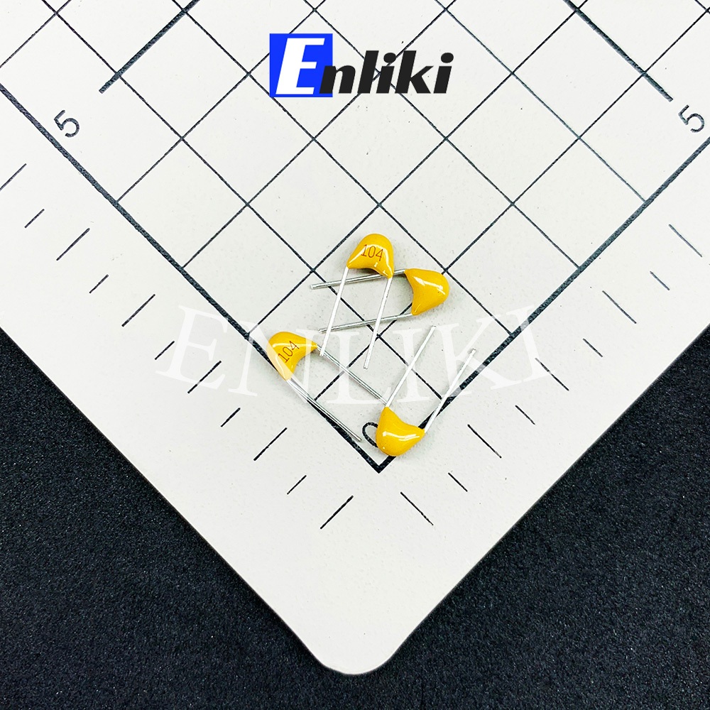 [Mã ELHACE giảm 4% đơn 300K] 5 Chiếc Tụ Gốm Vàng 0.1uF 50V 104