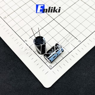 Tụ 10uF 450V kích thước 13x21mm