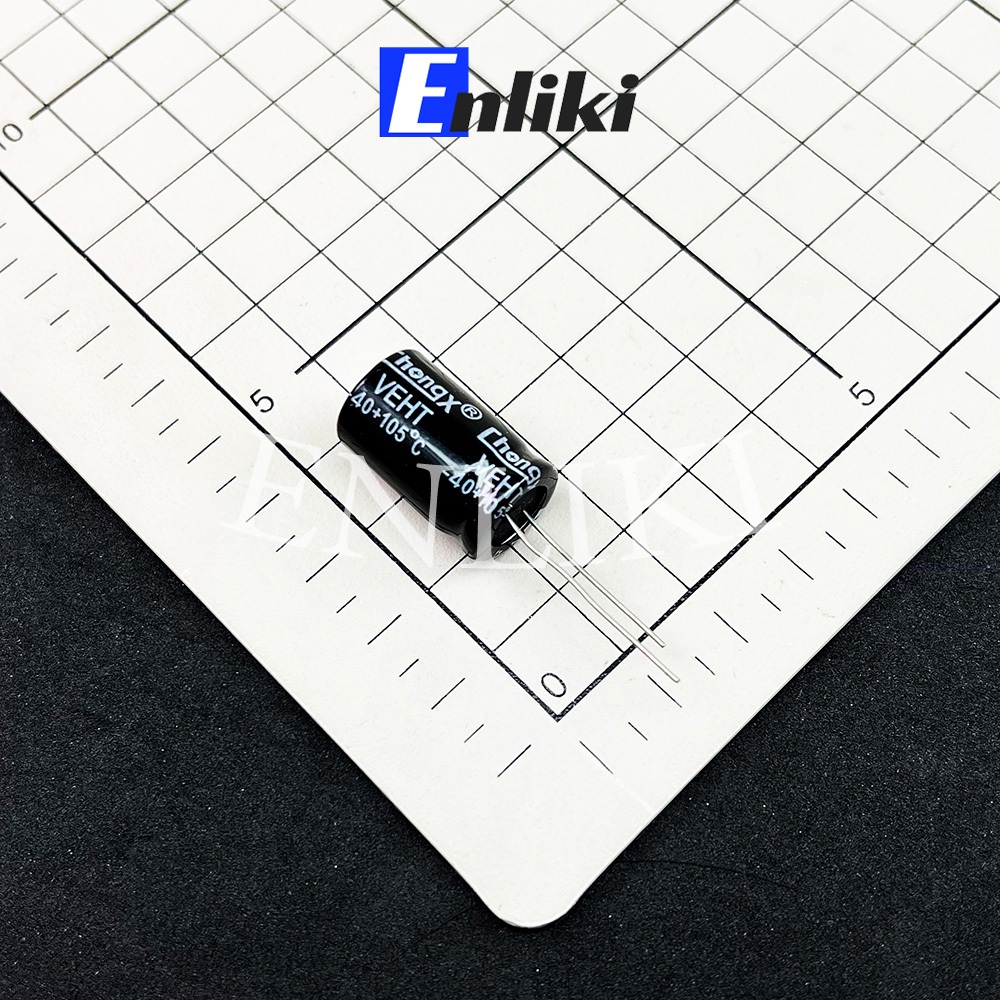 Tụ 10uF 450V kích thước 13x21mm