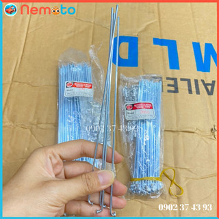 Căm xe đạp set 10 cái - nan hoa xe đạp 380 - 500/ size 16in - 20in
