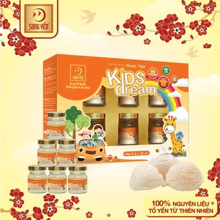 Nước Yến Dành Cho Trẻ Em Kids Dream - Yến Sào Song Yến (Lốc 6 Lọ x 70ml)