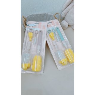 Set 6 món cọ bình sữa Kiuimi
