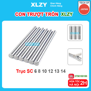1 mét thanh trượt tròn thép đặc sc 6 8 10 12 13 mm - thanh trượt tròn không đế xlzy - vongbibacdanxlzy