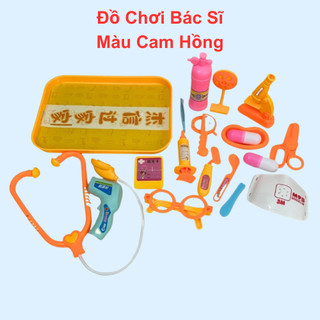 Bộ bác sĩ đồ chơi bác sĩ cho bé tập chữa bệnh chăm sóc người thân gia đình