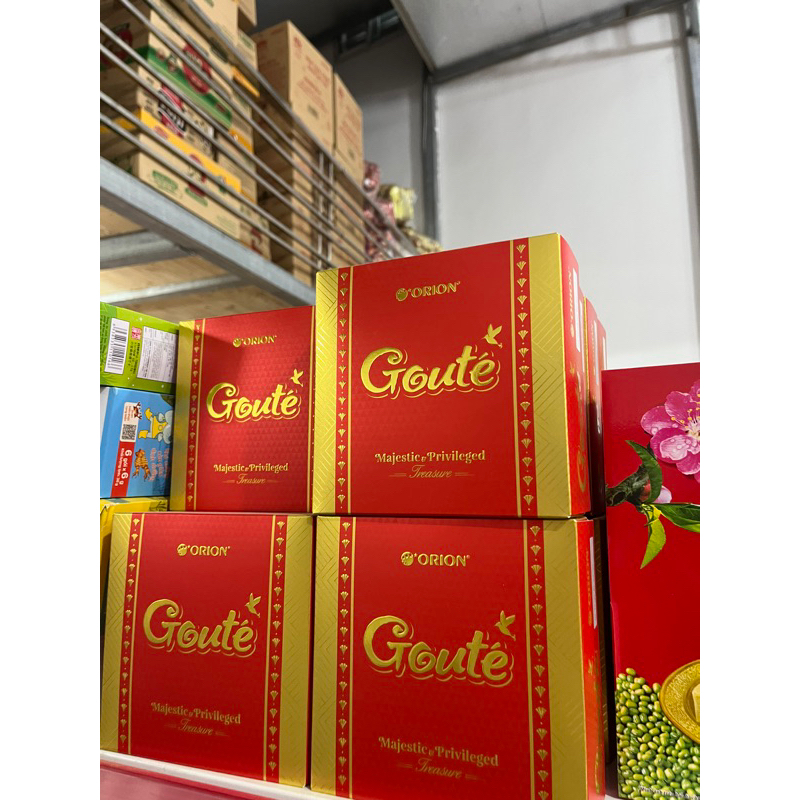 Bánh Quy Mè Goute' 4 Gói, Hộp 158.4g