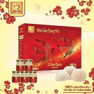 Tổ Yến Chưng Đường Phèn Song Yến 15% - (Lốc 5 lọ x 70ml)