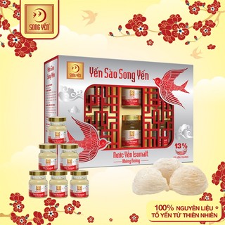 Nước Yến Isomalt 13% Song Yến dành cho người tiểu đường/ăn kiêng (Lốc 6 Lọ x 70ml)
