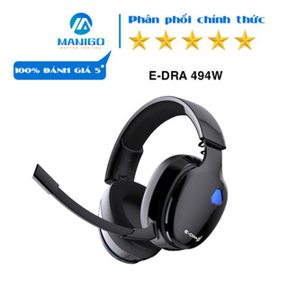 Tai nghe gaming chụp tai không dây có mic Edra EH494w - Hàng chính hãng bảo hành 24 tháng