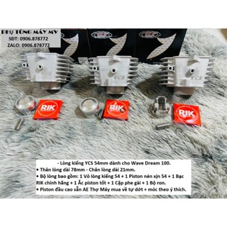 Lòng YCS 54 dành cho Dream Wave 100. Full cả bộ