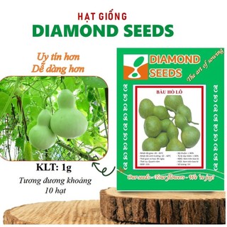 Hạt giống Bầu Hồ Lô nảy mầm tốt, sinh trưởng khỏe, trồng quanh năm Hạt giống Rau Củ Quả trồng quanh năm, nảy mầm tốt