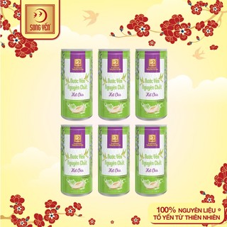 Nước Yến Nguyên Chất Hạt Chia Song Yến - Thùng 30 lon