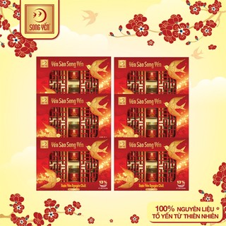 Combo 6 Lốc Nước Yến Nguyên Chất 13% Song Yến (36 lọ x 70ml)