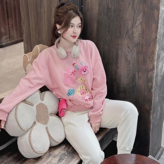 Set bộ nỉ đính gấu nhỏ