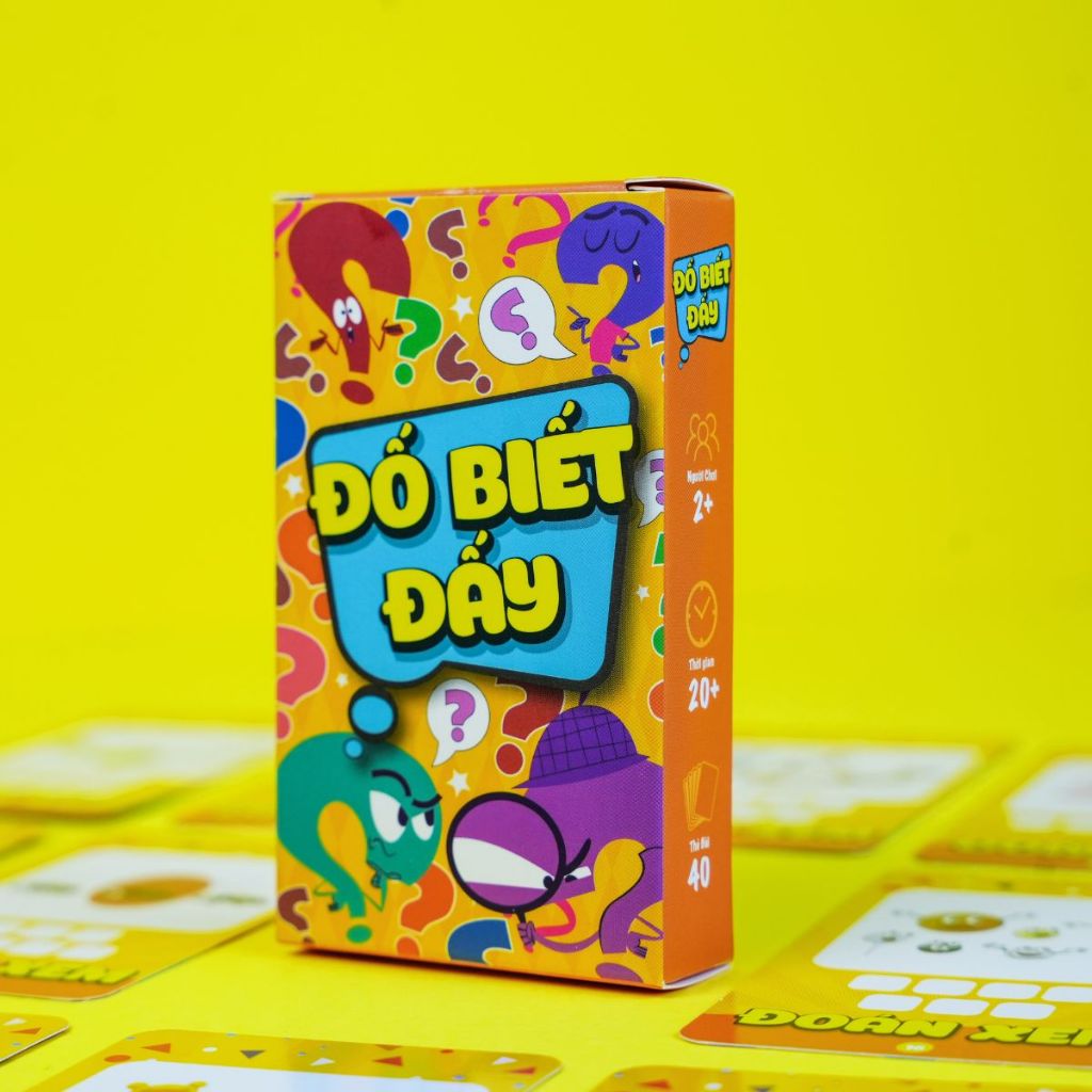 Board Game Đố Biết Đấy 40 lá chơi cùng bạn bè, Drinking Game thú vị cho các buổi tụ tập