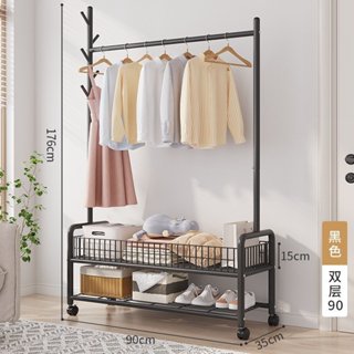 Giá Treo Quần Áo Đa Năng, Kệ Treo Quần Áo Cho Gia Đình Shop Thời Trang Sinh Viên Decor Phòng Ngủ Có Ngăn Để Đồ Giày Dép