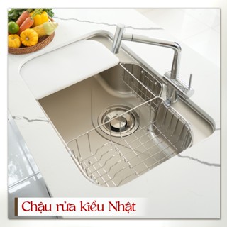 Chậu rửa bát chống xước Konox phong cách Nhật TARI 7851SR
