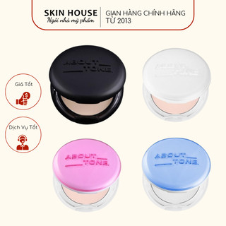 Phấn phủ kiềm dầu nâng tone da about tone blur powder pact 9g
