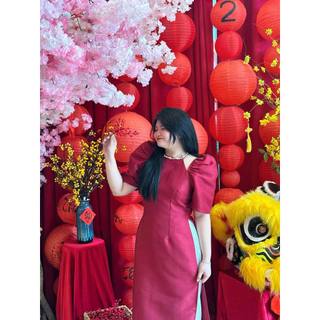 ÁO DÀI ĐÁ BIGSIZE - AD06