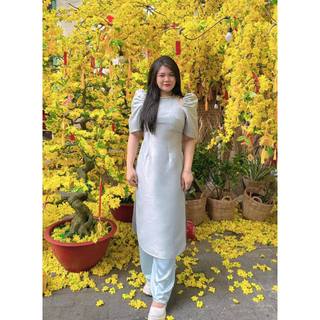 ÁO DÀI ĐÁ BIGSIZE - AD06