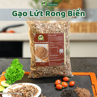 Gạo Lứt Rong Biển Sấy Giòn Shin Food Ăn Liền Thơm Ngon Túi 500g, Ăn Vặt Ngon Rẻ Healthy Giảm Cân