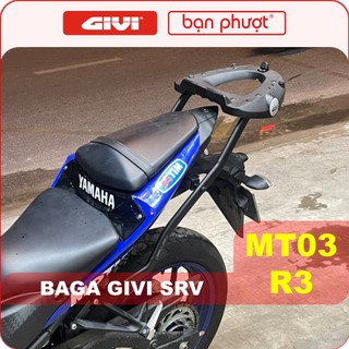 Baga Givi Sau Xe MT03, R3, MT25, R25 - Cảng Givi R3, MT03, R25, MT25 - SRV R25/MT25 - Bạn Phượt