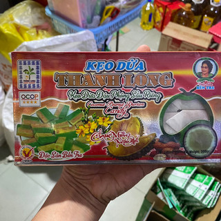 Kẹo dừa bến tre thanh long gói 300g