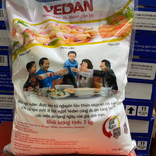 Bột Ngọt Vedan Hạt Mịn Gói 5kg
