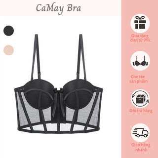 Áo Bra ren - Áo Corset có gọng mút mỏng - Áo lót định hình eo