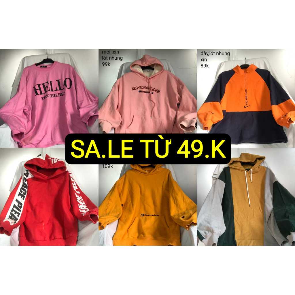 HOODIE  TUYỂN LOẠI 1  SALE