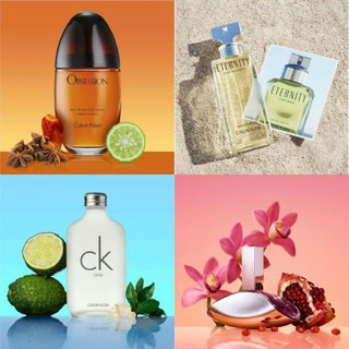 Set 4 chai nước hoa Calvin Klein mini * 15 ml