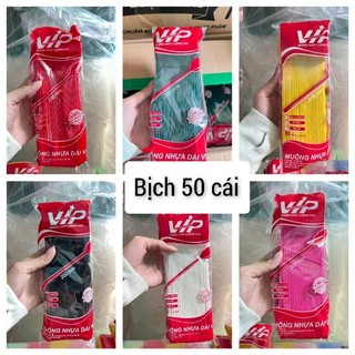 Muỗng trà sữa 20cm (bịch 50 cái hoặc 100 cái)