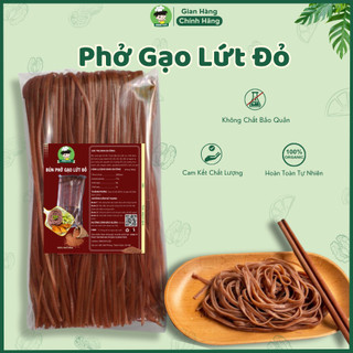 🍜 Phở Gạo Lứt Đỏ Nguyên Chất Shin Food Túi 500g, Phở Chay Thực Dưỡng Ăn Kiêng Healthy Hỗ Trợ Giảm Cân