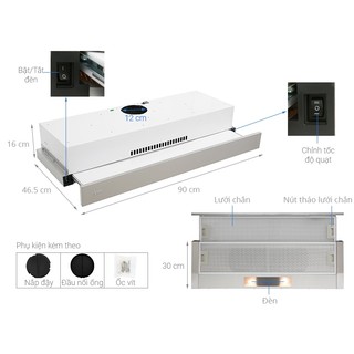 Máy Hút Mùi Teka TLR2 92 SS