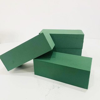 Xốp xanh cắm hoa tươi (1 miếng), dùng để cắm các loại hoa tươi, hoa giả