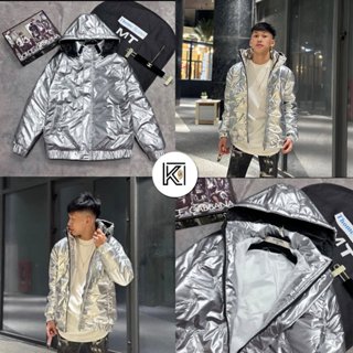 Áo khoác gió DSQ mẫu cháy phố mới khoá chéo form chuẩn cho anh chị em lựa chọn.