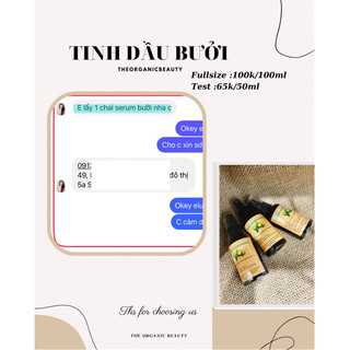[ 𝗖𝗢́ 𝗦𝗔̆̃𝗡 ] 𝗧𝗜𝗡𝗛 𝗗𝗔̂̀𝗨 𝗩𝗢̉ 𝗕𝗨̛𝗢̛̉𝗜 𝗦𝗜𝗘̂𝗨 𝗞𝗜́𝗖𝗛 𝗠𝗢̣𝗖 𝗧𝗢́𝗖 𝗢𝗥𝗚𝗔𝗡𝗜𝗖 100ml
