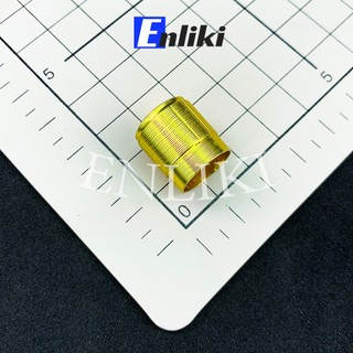 Núm triết áp kim loại vàng 15mm